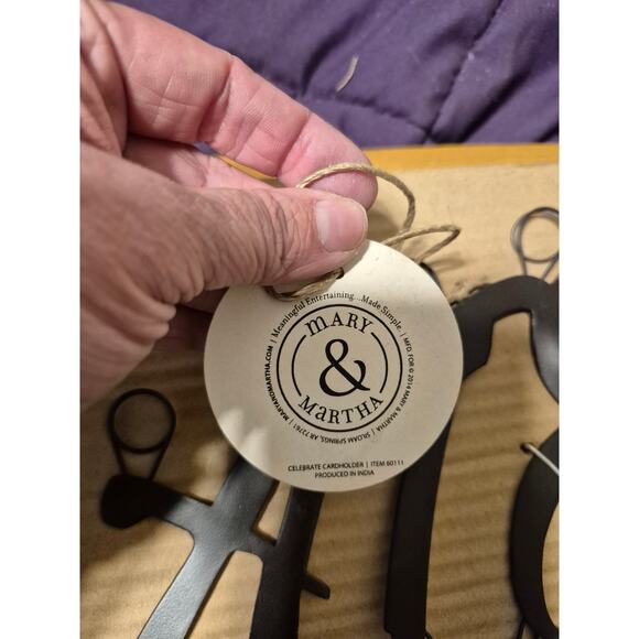 Celebrate Cardholder by Mary and Martha-NWT - Picture 2 of 5